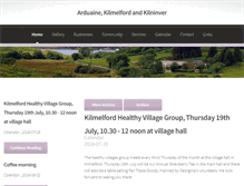 Tablet Screenshot of kilmelford.com